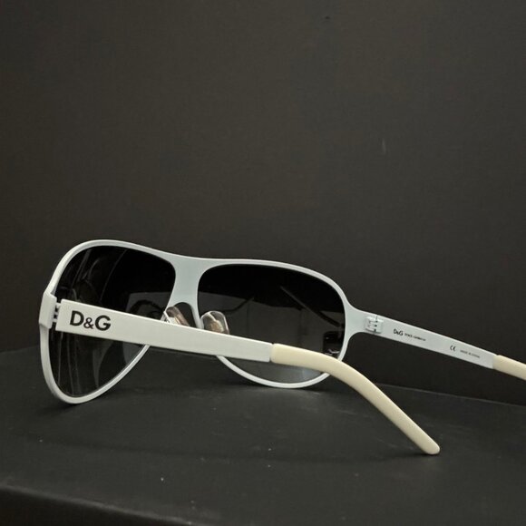 Authentic D&G women white sunglasses